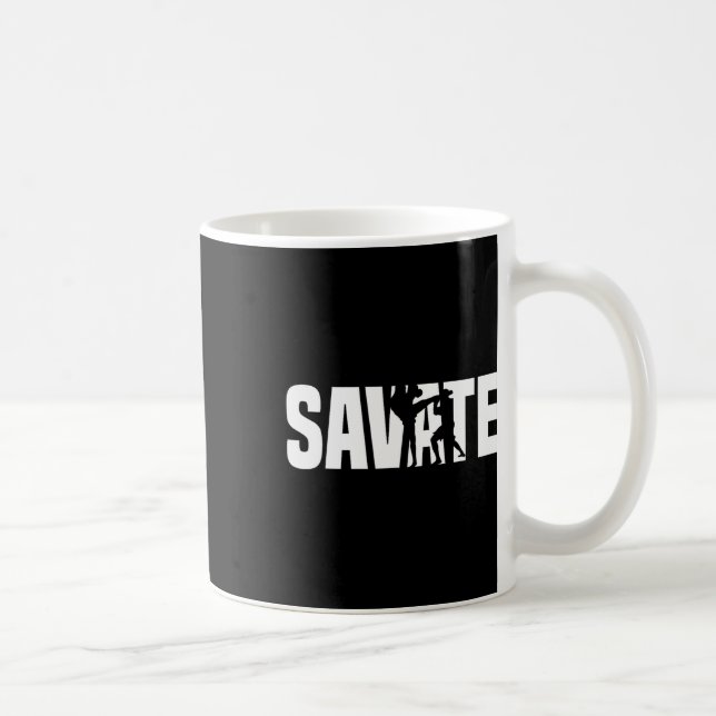 Mug Superbe tenue de boxe Savate Kick Mma Kickboxing  (Droite)