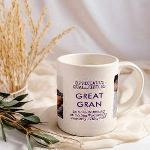 Mug Superbes photos personnalisées de Bébé Gran 2 et s