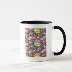 Mug Supergirl Comic Capers Pattern 4