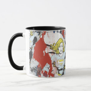 Mug Supergirl Comic Capers Pattern 5