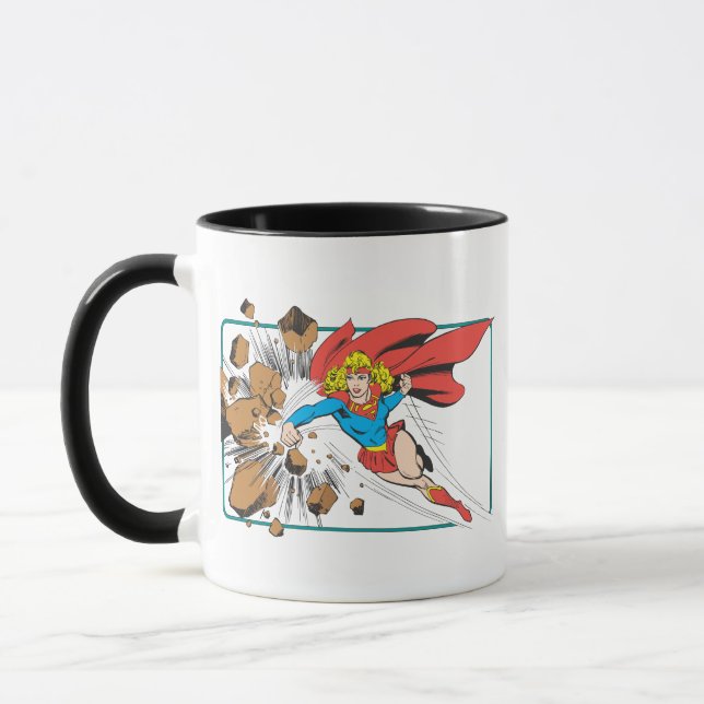 Mug Supergirl détruit Boulder (Gauche)