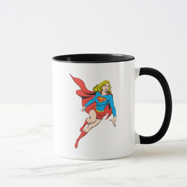 Mug Supergirl en mouvement (Droite)