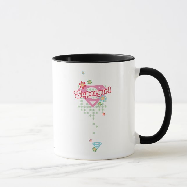 Mug Supergirl Flower Madness (Droite)