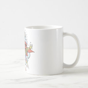 Mug Supergirl Flying Lightning Tattoo