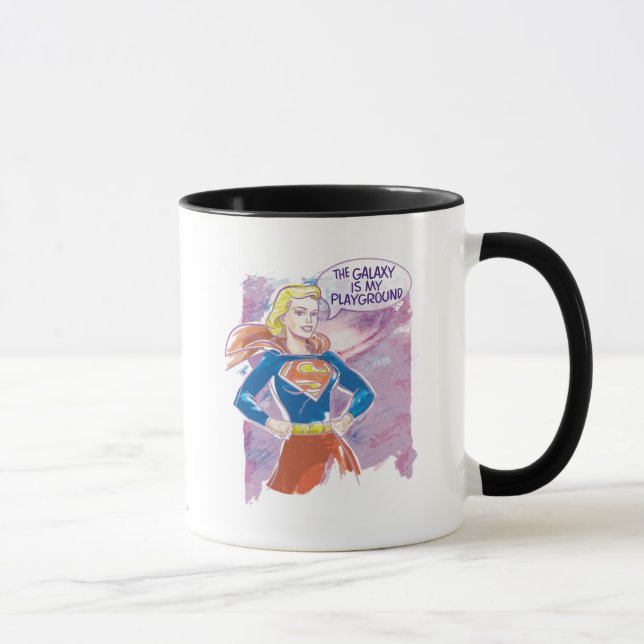 Mug Supergirl Galaxy (Droite)