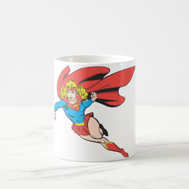 Mug Supergirl Leaps and Punches (Centre)