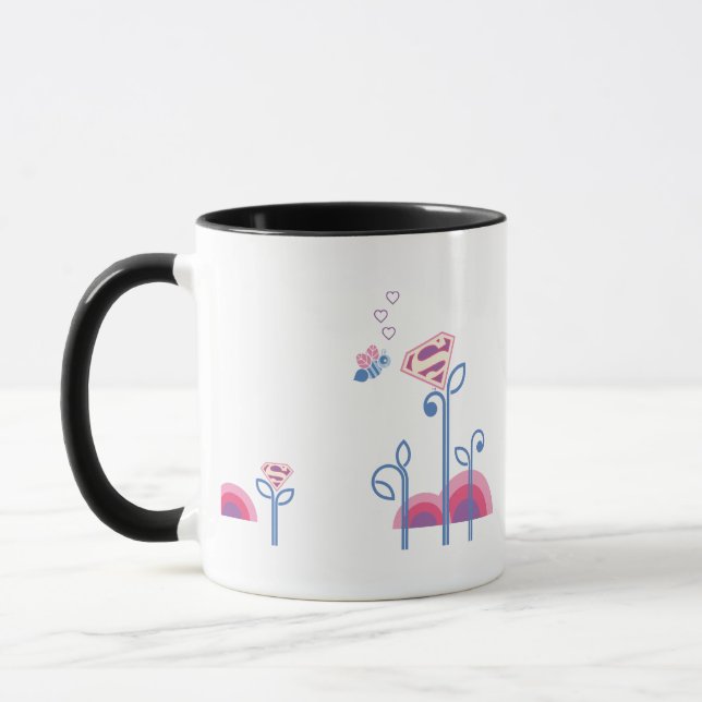 Mug Supergirl love bee (Gauche)