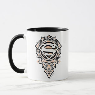 Mug Supergirl Mandala Graphic
