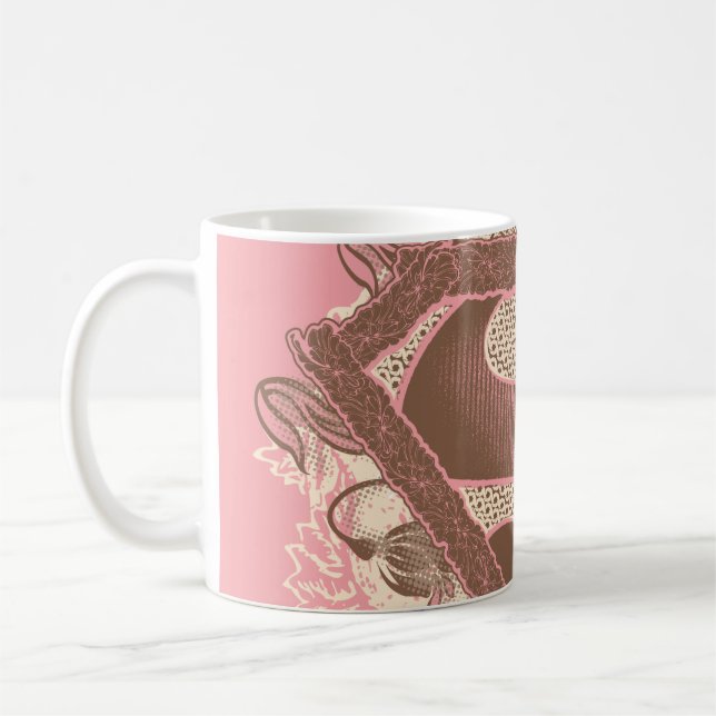 Mug Supergirl Metropolis Ballet rose (Gauche)