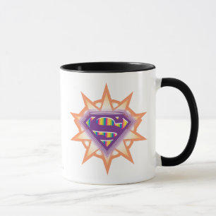 Mug Supergirl Orange Starburst