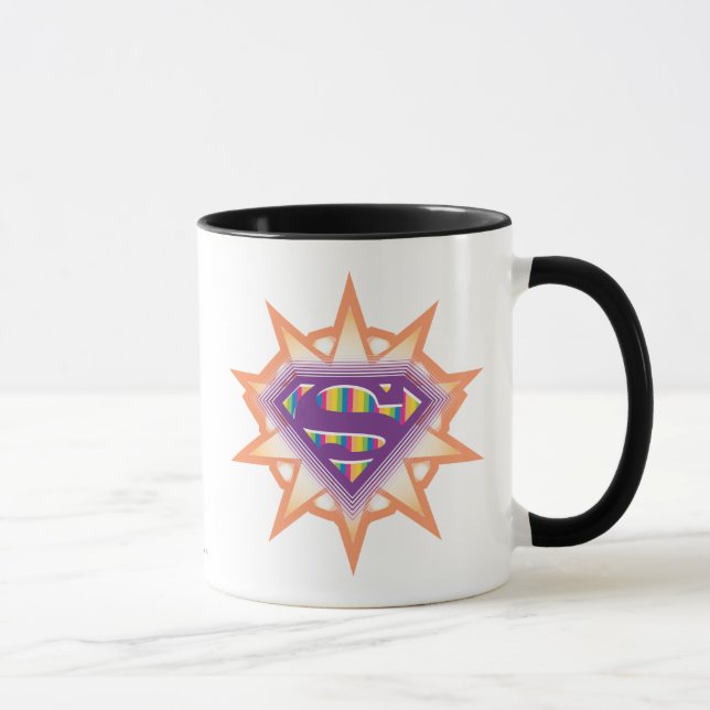 Mug Supergirl Orange Starburst (Droite)