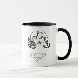 Mug Supergirl Outline 1