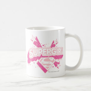 Mug Supergirl Stars et Logo
