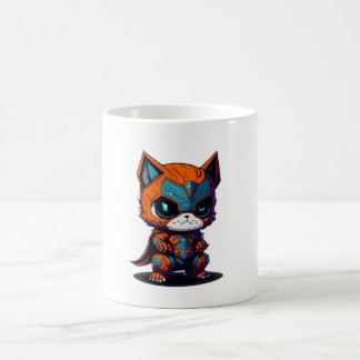 Mug Superhero animal bébé Whimsical avec style Kawaii