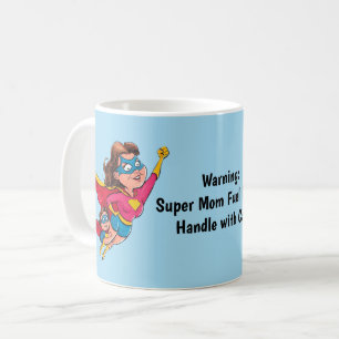 Mug Superhero Maman personnalisée