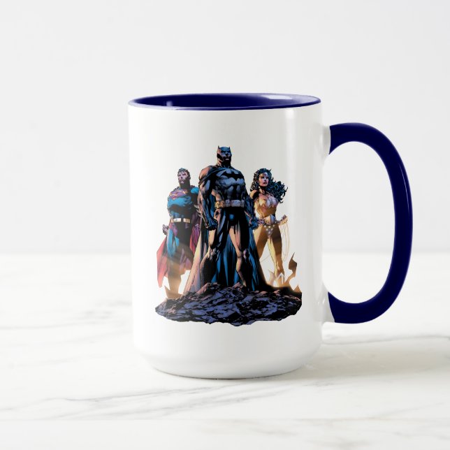 Mug Superman, Batman, & Wonder Woman Trinity (Droite)