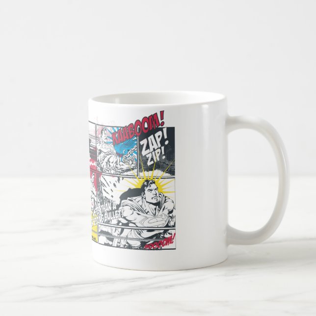 Mug Superman Comic Book Collage (Droite)