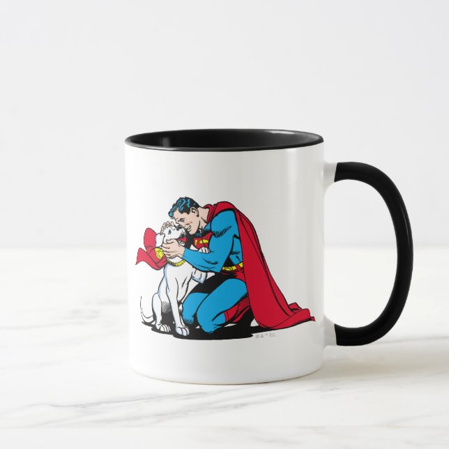 Mug Superman et Krypto (Droite)