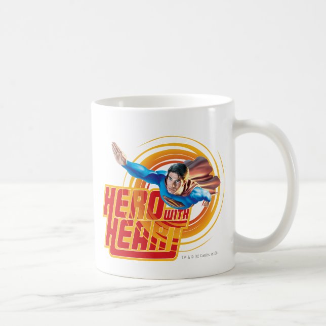 Mug Superman Hero with Heart (Droite)