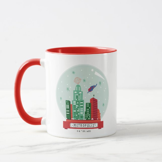 Mug Superman Metropolis Globe des neiges (Gauche)