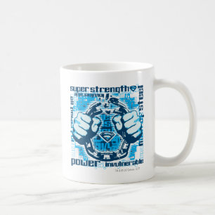 Mug Superman Phrase Collage