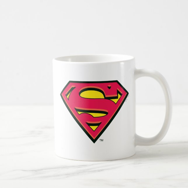 Mug Superman S-Shield | Logo classique (Droite)