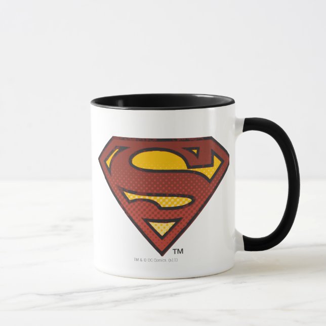 Mug Superman S-Shield | Logo des points dégradés (Droite)