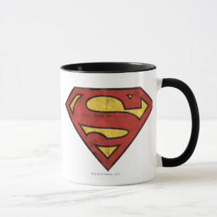 Mug Superman S-Shield   Logo Grunge