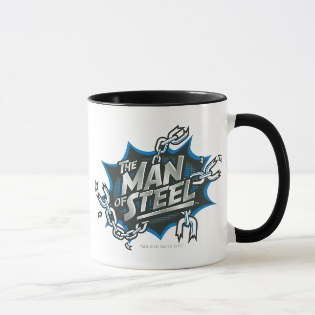Mug Superman Stylisé | Logo de l'homme en acier (Droite)