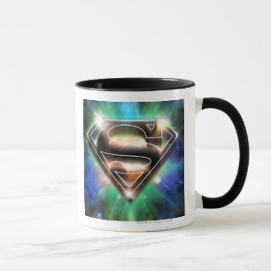 Mug Superman Stylisé Logo d'éclatement brillant