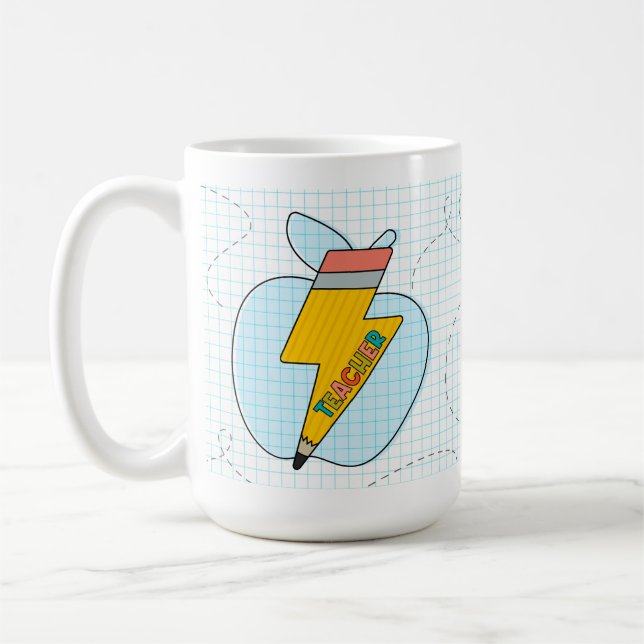 Mug Superpouvoir de l'enseignant (Gauche)