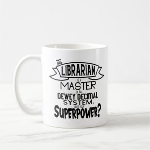 Mug Superpuissance bibliothécaire