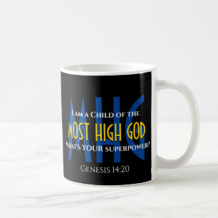 Mug Superpuissance chrétienne ENFANT DU DIEU LE PLUS É