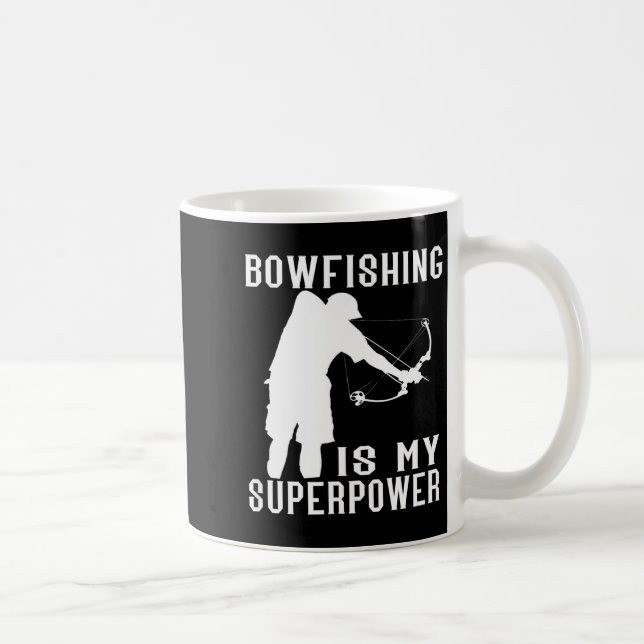 Mug Superpuissance de la pêche à l'arc Poisson Chasseu (Droite)