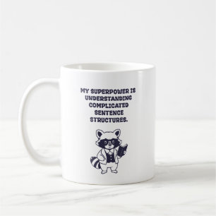 Mug Superpuissance Grammaire des structures de phrases