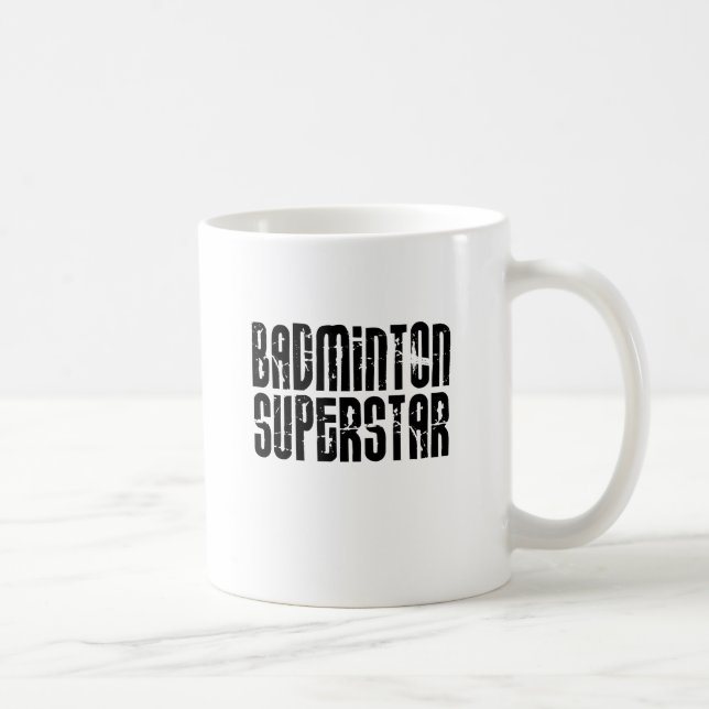 Mug Superstar de badminton (Droite)