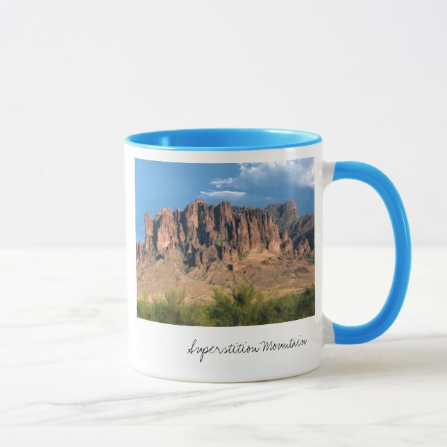 Mug superstitionmtns, montagne de superstition (Droite)