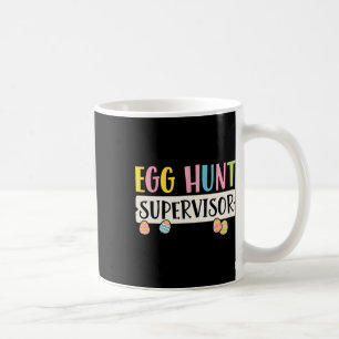 Mug Superviseur de chasse aux oeufs de Pâques Amusant 