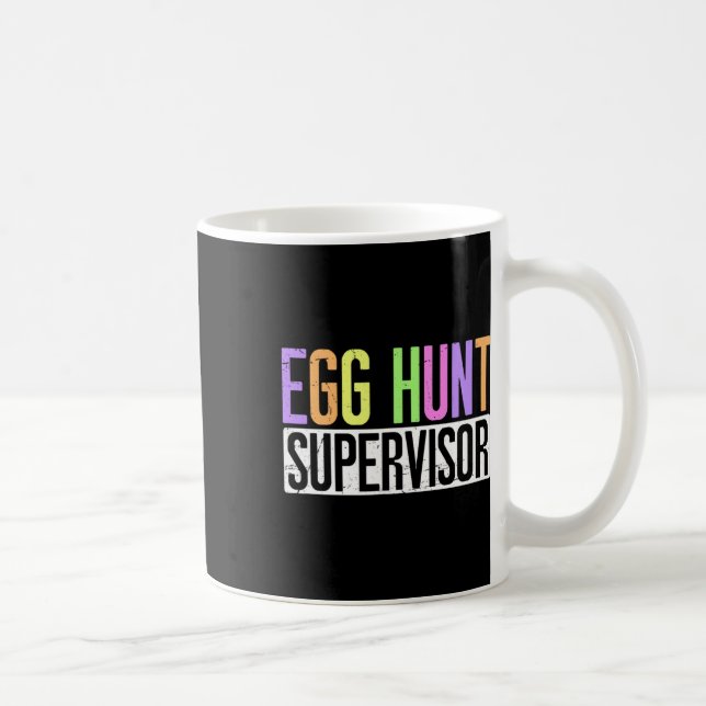 Mug Superviseur de chasse aux oeufs - Partie de chasse (Droite)