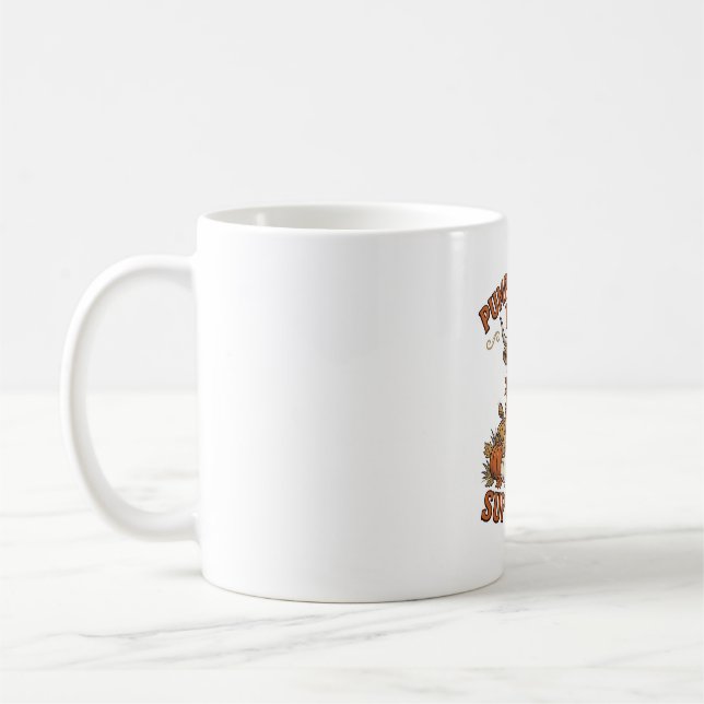 Mug Superviseur de la section citrouilles Vache Highla (Gauche)