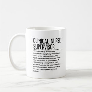 Mug Superviseur des infirmières cliniciennes