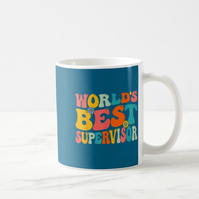 Mug Superviseur du monde - superviseur de manager groo (Droite)