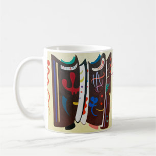 Mug Supplément Kandinsky Brun Peinture Abstraite