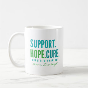 Mug support de tourette Nom personnalisé personnalisé