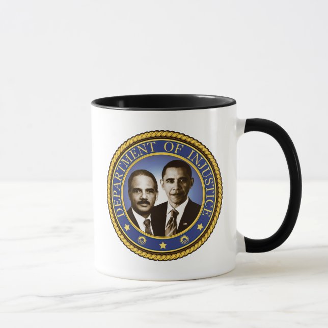 Mug Support d'Éric et le département de l'injustice (Droite)