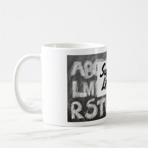 Mug Support du tableau de bord de l'alphabétisation