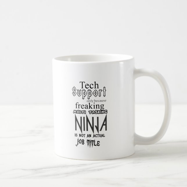 Mug Support technique Ninja (Droite)