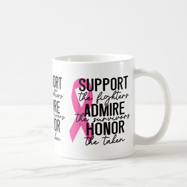 Mug Support The Fighters Amire The Survivors Breast C (Droite)
