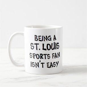 Mug supporter de sport à st. louis, être