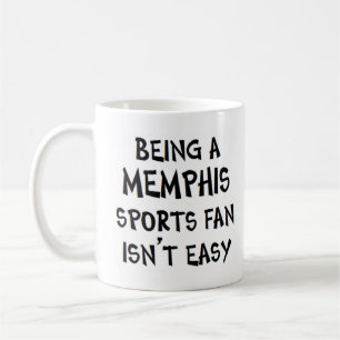 Mug supporter de sport de Memphis, étant